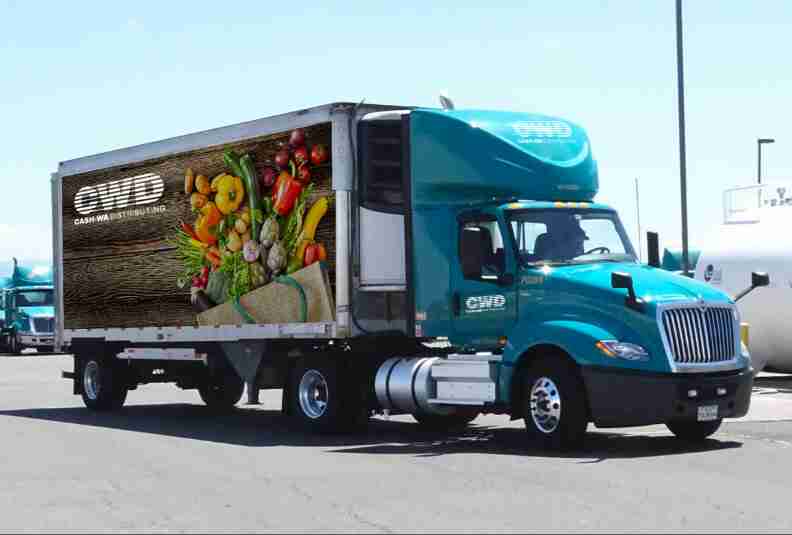 Cash-Wa Distributing truck