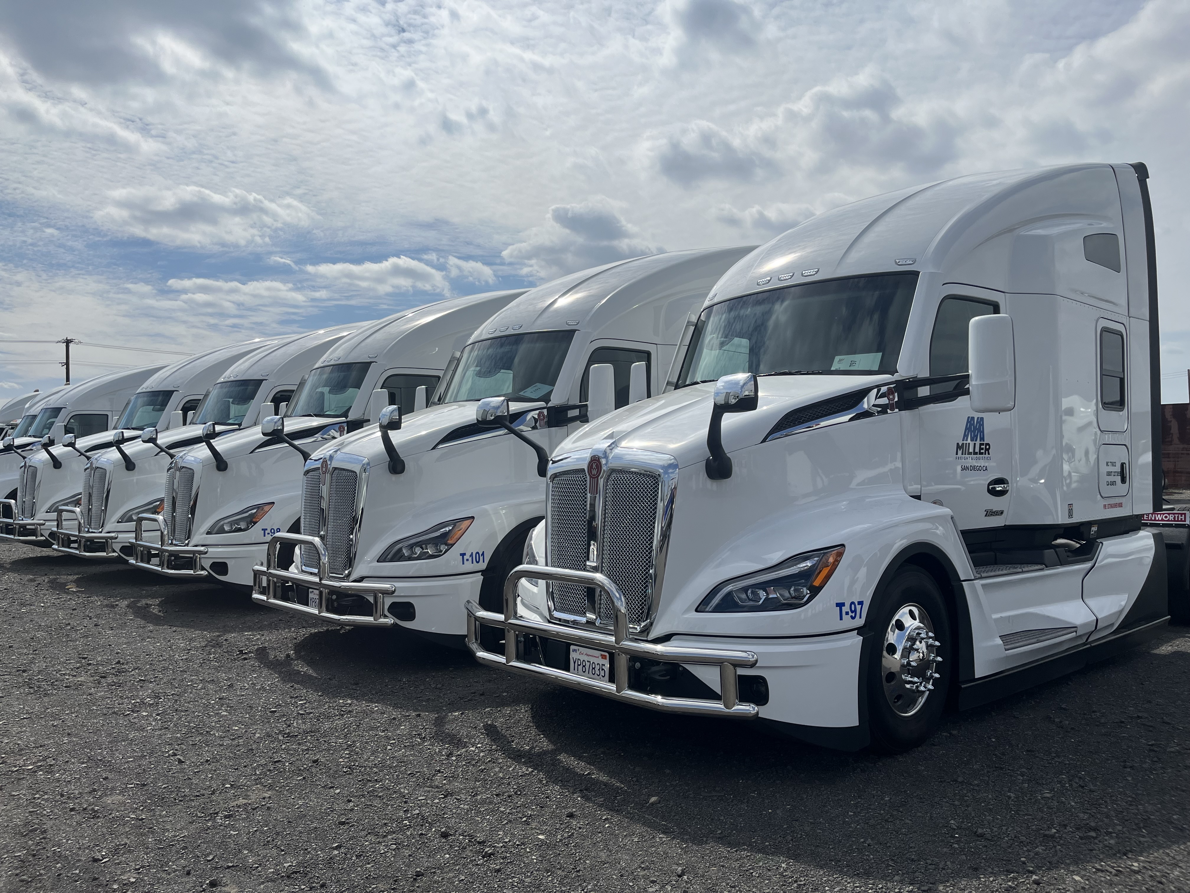 Miller Freight fleet
